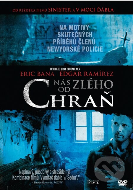 Film: Chraň nás od zlého (Scott Derrickson) (DVD). Bonton Film, 2014 Film: Chraň nás od zlého (Scott Derrickson) (DVD). Bonton Film, 2014