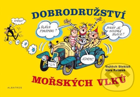 Kniha: Dobrodružství Mořských vlků (Věra Faltová a Vojtěch Steklač). Albatros CZ, 2014 Kniha: Dobrodružství Mořských vlků (Věra Faltová a Vojtěch Steklač). Albatros CZ, 2014