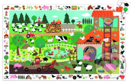 Puzzle: Objavovacie puzzle - Farma (Djeco). Djeco, 2019 Puzzle: Objavovacie puzzle - Farma (Djeco). Djeco, 2019