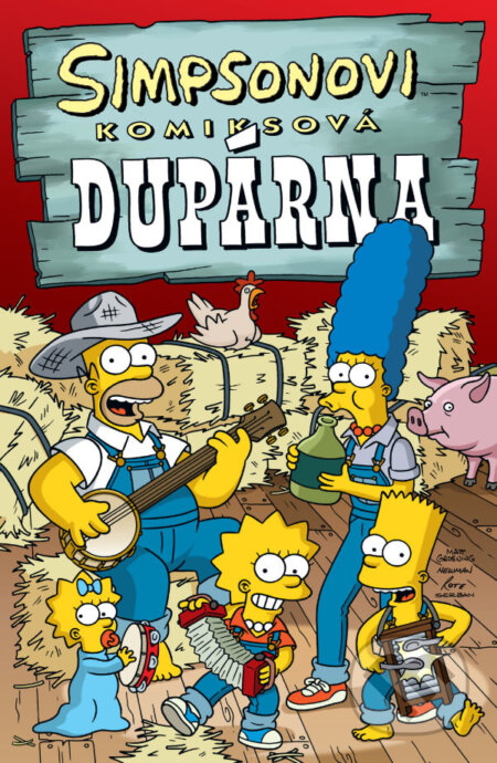 Kniha: Simpsonovci - Komiksová dupárna (Matt Groening). Crew, 2014 Kniha: Simpsonovci - Komiksová dupárna (Matt Groening). Crew, 2014