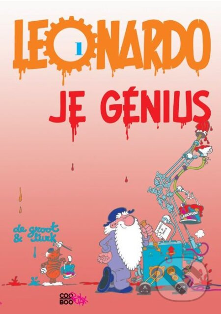 Kniha: Leonardo 1: Je génius! (Bob de Groot a Turk). CooBoo CZ, 2011 Kniha: Leonardo 1: Je génius! (Bob de Groot a Turk). CooBoo CZ, 2011