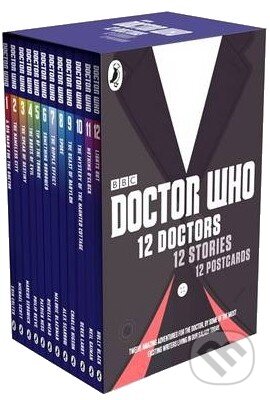 Kniha: Doctor Who: 12 Doctors, 12 Stories and 12 Postcard (Puffin Books). Puffin Books, 2014 Kniha: Doctor Who: 12 Doctors, 12 Stories and 12 Postcard (Puffin Books). Puffin Books, 2014