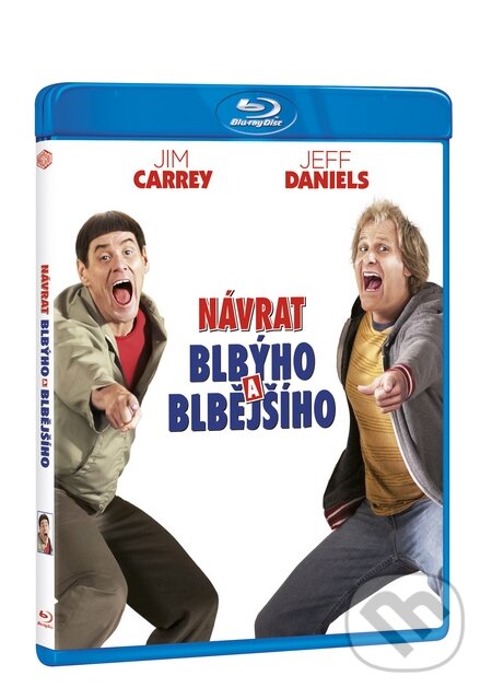 Film: Návrat blbýho a blbějšího (Bobby Farrelly a Peter Farrelly) (Blu-ray). Magicbox, 2015 Film: Návrat blbýho a blbějšího (Bobby Farrelly a Peter Farrelly) (Blu-ray). Magicbox, 2015
