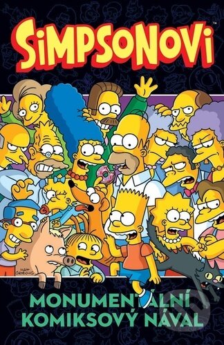 Kniha: Simpsonovi: Monumentální komiksový nával (Ian Boothby). Crew, 2023 Kniha: Simpsonovi: Monumentální komiksový nával (Ian Boothby). Crew, 2023