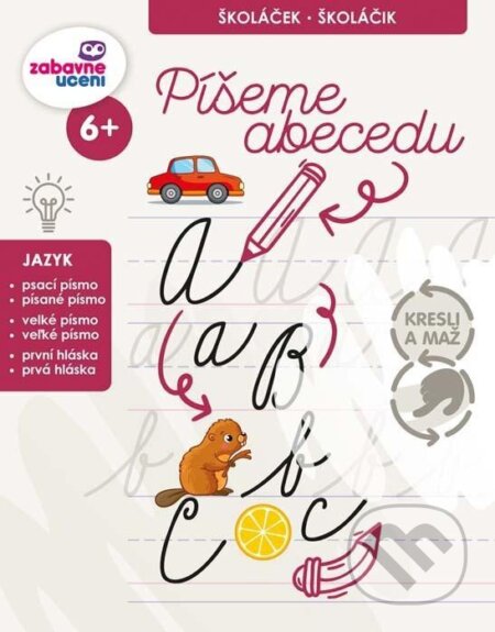 Kniha: Píšeme abecedu (stíratelný sešit) (Ditipo a.s.). Ditipo a.s., 2023 Kniha: Píšeme abecedu (stíratelný sešit) (Ditipo a.s.). Ditipo a.s., 2023