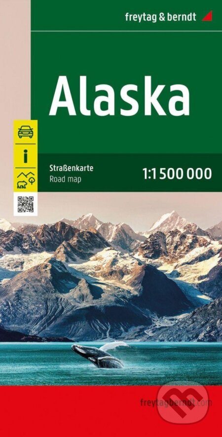 Aljaška 1:1 500 000 / automapa (freytag&berndt). freytag&berndt, 2022 Aljaška 1:1 500 000 / automapa (freytag&berndt). freytag&berndt, 2022
