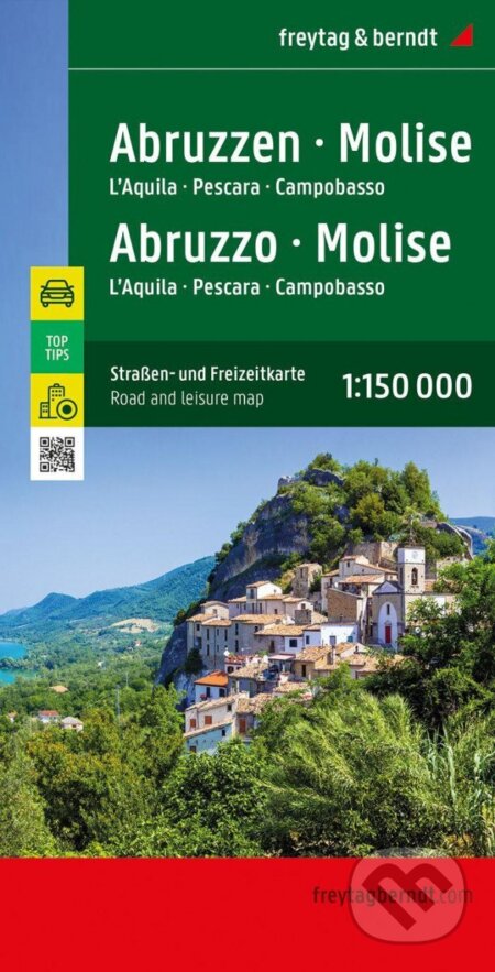 Abruzzo-Molise 1:150 000 / automapa, freytag&berndt, 2022