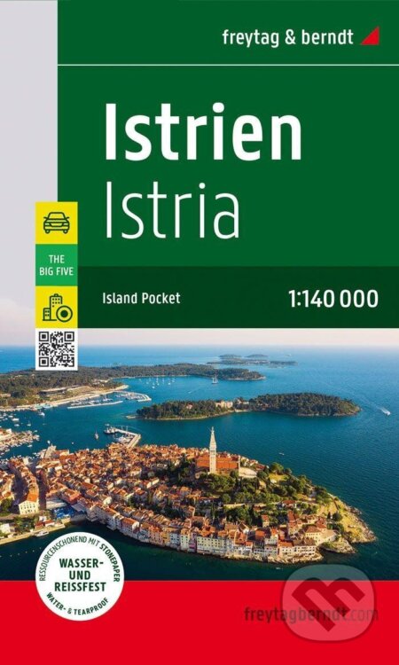 Istrie 1:140 000 / automapa (freytag&berndt). freytag&berndt, 2023 Istrie 1:140 000 / automapa (freytag&berndt). freytag&berndt, 2023