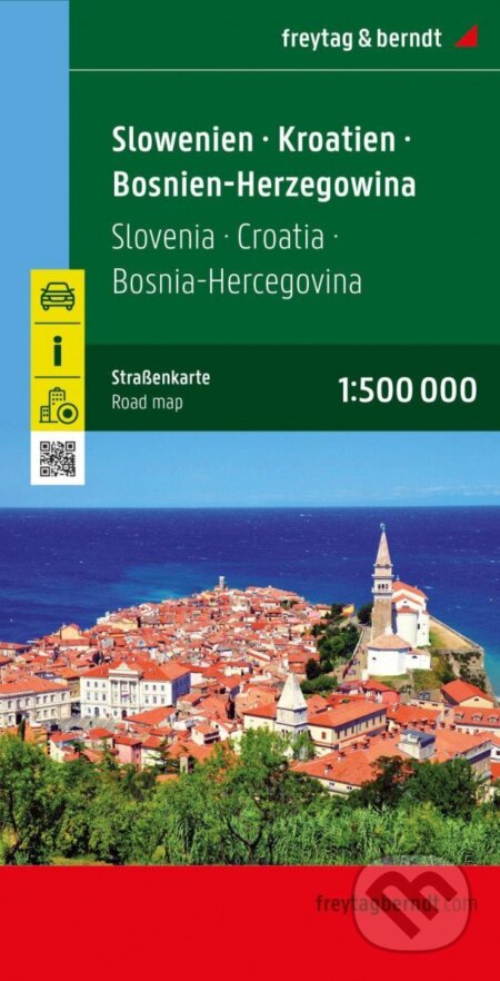 Slovinsko-Chorvatsko-Srbsko-Bosna-Hercegovina-Černá Hora-Makedonie 1:1 000 000 / automapa (freytag&berndt). freytag&berndt, 2011 Slovinsko-Chorvatsko-Srbsko-Bosna-Hercegovina-Černá Hora-Makedonie 1:1 000 000 / automapa (freytag&berndt). freytag&berndt, 2011