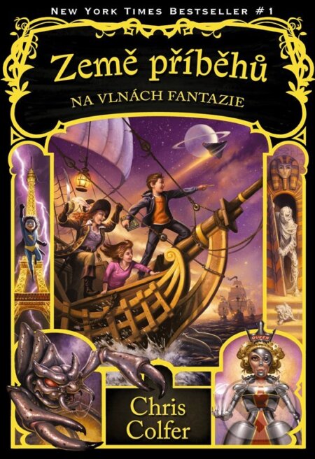 Kniha: Země příběhů: Na vlnách fantazie (Chris Colfer). Nakladatelství Fragment, 2023 Kniha: Země příběhů: Na vlnách fantazie (Chris Colfer). Nakladatelství Fragment, 2023