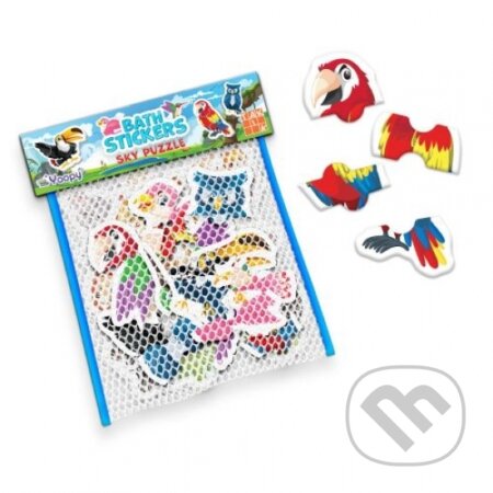 Puzzle: Puzzle vtáčiky - Nálepky do vane (Taktik). Taktik, 2023 Puzzle: Puzzle vtáčiky - Nálepky do vane (Taktik). Taktik, 2023