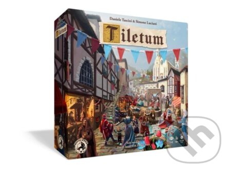 Společenská hra: Tiletum CZ/EN (Tlama games). Tlama games, 2023 Společenská hra: Tiletum CZ/EN (Tlama games). Tlama games, 2023
