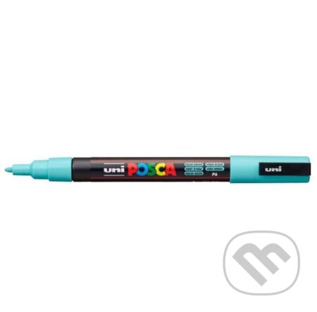 Posca akrylový popisovač PC-3M, 0,9 - 1,3 mm, azurová (s tenkým kulatým hrotem) (OFFICE LINE). OFFICE LINE, 2023 Posca akrylový popisovač PC-3M, 0,9 - 1,3 mm, azurová (s tenkým kulatým hrotem) (OFFICE LINE). OFFICE LINE, 2023