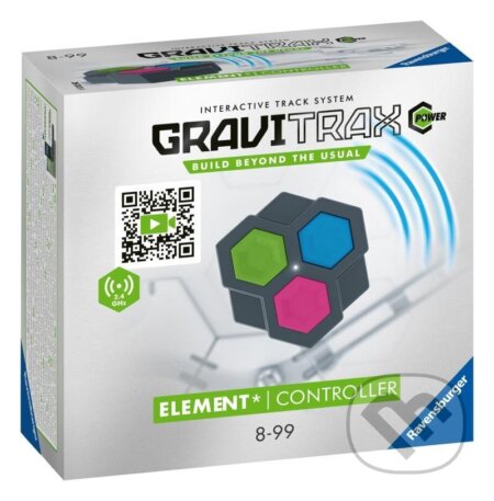 Společenská hra: GraviTrax Power - Ovladač elektronických doplňků (Ravensburger). Ravensburger, 2023 Společenská hra: GraviTrax Power - Ovladač elektronických doplňků (Ravensburger). Ravensburger, 2023