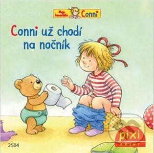 Kniha: Conni už chodí na nočník (Liane Schneider). Pixi knihy, 2023 Kniha: Conni už chodí na nočník (Liane Schneider). Pixi knihy, 2023