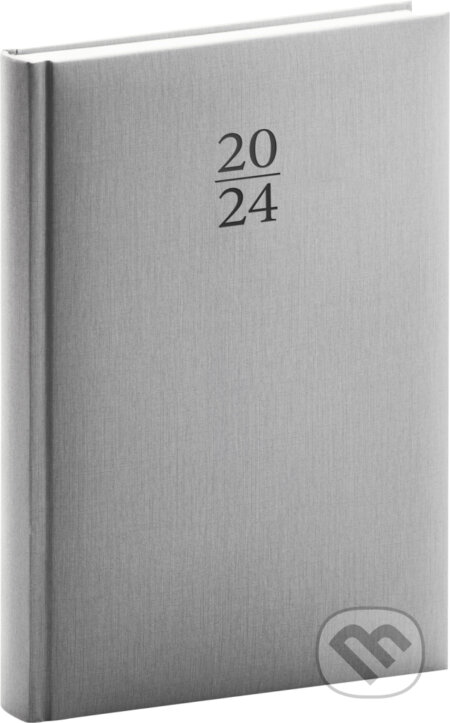 Denný diár Capys 2024, strieborný (Notique). Notique, 2023 Denný diár Capys 2024, strieborný (Notique). Notique, 2023