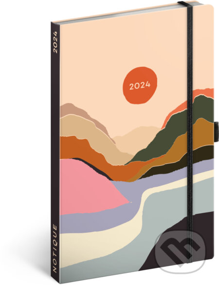 Týždenný diár Deň a noc 2024 (Notique). Notique, 2023 Týždenný diár Deň a noc 2024 (Notique). Notique, 2023