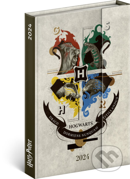 Týdenní magnetický diář Harry Potter 2024 (Notique). Notique, 2023 Týdenní magnetický diář Harry Potter 2024 (Notique). Notique, 2023