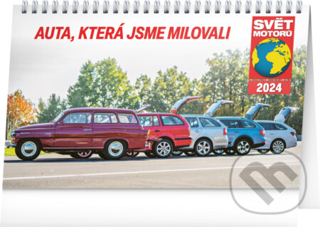 Stolní kalendář Svět motorů 2024 (Notique). Notique, 2023 Stolní kalendář Svět motorů 2024 (Notique). Notique, 2023