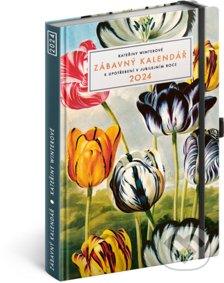 Zábavný kalendář Kateřiny Winterové k upotřebení v jubilejním roce 2024 (Kateřina Winterová). Notique, 2023 Zábavný kalendář Kateřiny Winterové k upotřebení v jubilejním roce 2024 (Kateřina Winterová). Notique, 2023