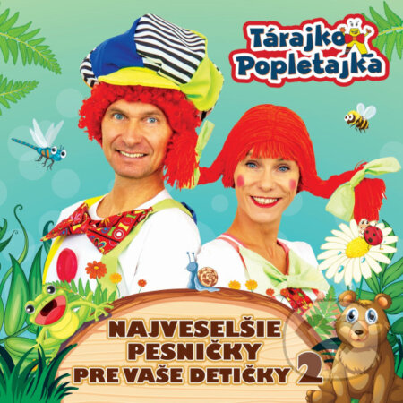 Hudobné CD: Tárajko a Popletajka: Najveselšie pesničky pre Vaše detičky 2 (Hudobné albumy). Hudobné albumy, 2023 Hudobné CD: Tárajko a Popletajka: Najveselšie pesničky pre Vaše detičky 2 (Hudobné albumy). Hudobné albumy, 2023