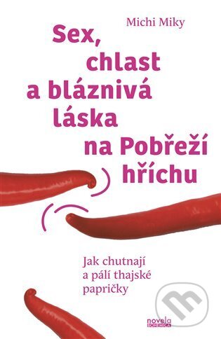 Kniha: Sex, chlast a bláznivá láska na Pobřeží hříchu (Michi Miky). Novela Bohemica, 2023 Kniha: Sex, chlast a bláznivá láska na Pobřeží hříchu (Michi Miky). Novela Bohemica, 2023