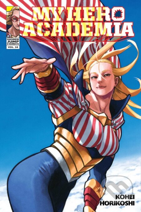 Kniha: My Hero Academia 34 (Kóhei Horikoši). Viz Media, 2023 Kniha: My Hero Academia 34 (Kóhei Horikoši). Viz Media, 2023