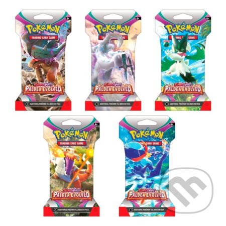 Spoločenská hra: Pokémon TCG: Scarlet & Violet 02 Paldea Evolved - 1 Blister Booster (Pokemon). Pokemon, 2023 Spoločenská hra: Pokémon TCG: Scarlet & Violet 02 Paldea Evolved - 1 Blister Booster (Pokemon). Pokemon, 2023