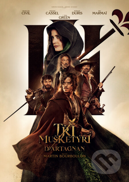 Film: Tři mušketýři: D'Artagnan (Martin Bourboulon) (DVD). Magicbox, 2023 Film: Tři mušketýři: D'Artagnan (Martin Bourboulon) (DVD). Magicbox, 2023