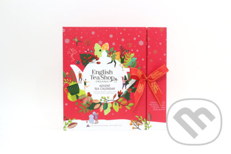 Kávy a čaje: BOOK STYLE RED ADVENT CALENDAR (English Tea Shop). English Tea Shop, 2023 Kávy a čaje: BOOK STYLE RED ADVENT CALENDAR (English Tea Shop). English Tea Shop, 2023