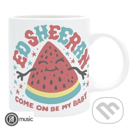 Ed Sheeran Keramický hrnček 320 ml - Melon (ABYstyle). ABYstyle, 2023 Ed Sheeran Keramický hrnček 320 ml - Melon (ABYstyle). ABYstyle, 2023