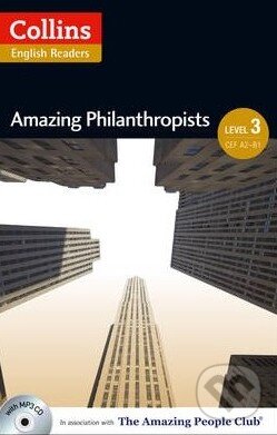 Kniha: Amazing Philanthropists (Jane Rollason). HarperCollins, 2014 Kniha: Amazing Philanthropists (Jane Rollason). HarperCollins, 2014