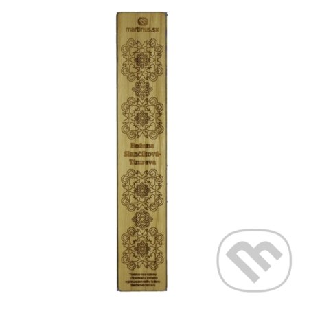 Drevená záložka Martinus: Božena Slančíková-Timrava (Martinus). Martinus, 2014 Drevená záložka Martinus: Božena Slančíková-Timrava (Martinus). Martinus, 2014