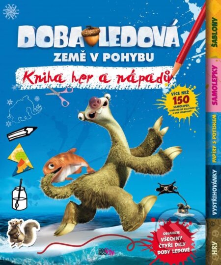 Kniha: Doba ledová: Země v pohybu (Emily Steadová a P. J. Thomas). CooBoo CZ, 2012 Kniha: Doba ledová: Země v pohybu (Emily Steadová a P. J. Thomas). CooBoo CZ, 2012