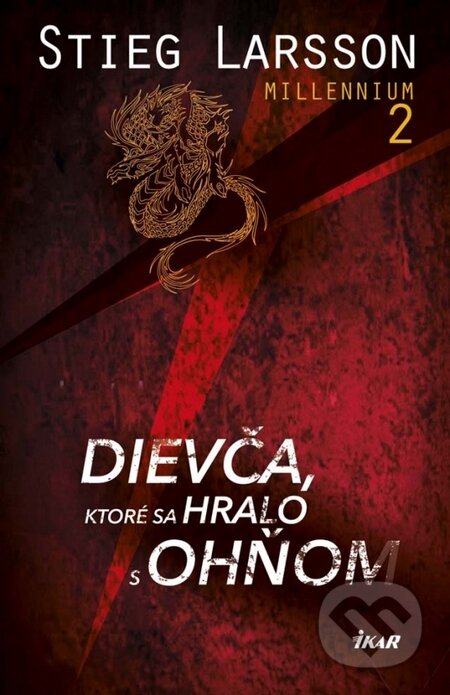 Kniha: Dievča, ktoré sa hralo s ohňom (Stieg Larsson). Ikar, 2015 Kniha: Dievča, ktoré sa hralo s ohňom (Stieg Larsson). Ikar, 2015