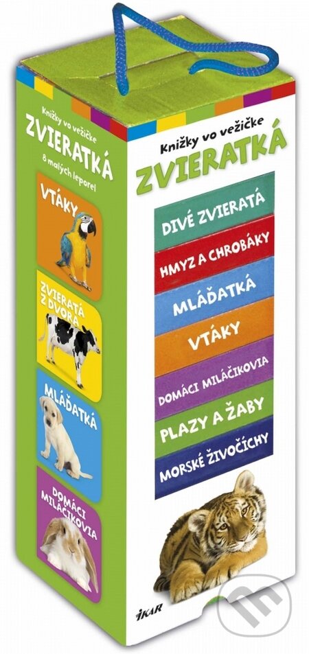 Kniha: Knižky vo vežičke: Zvieratká (Ikar). Ikar, 2015 Kniha: Knižky vo vežičke: Zvieratká (Ikar). Ikar, 2015
