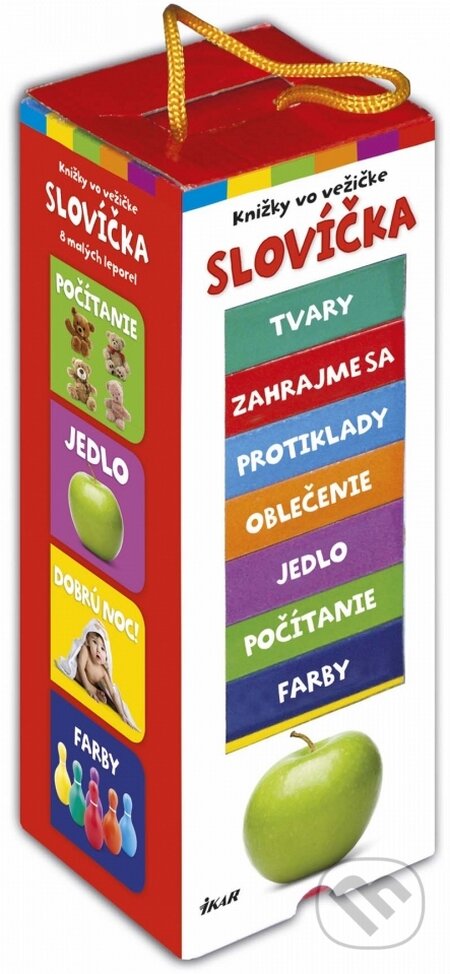 Kniha: Knižky vo vežičke: Slovíčka (Ikar). Ikar, 2015 Kniha: Knižky vo vežičke: Slovíčka (Ikar). Ikar, 2015