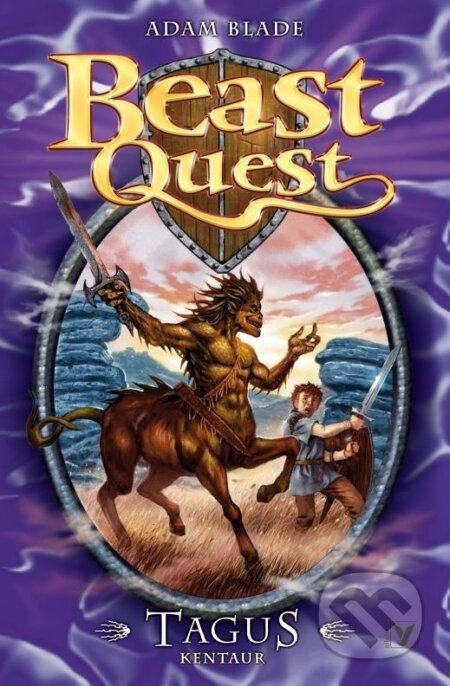 Kniha: Beast Quest: Tagus, kentaur (Adam Blade). Albatros CZ, 2012 Kniha: Beast Quest: Tagus, kentaur (Adam Blade). Albatros CZ, 2012