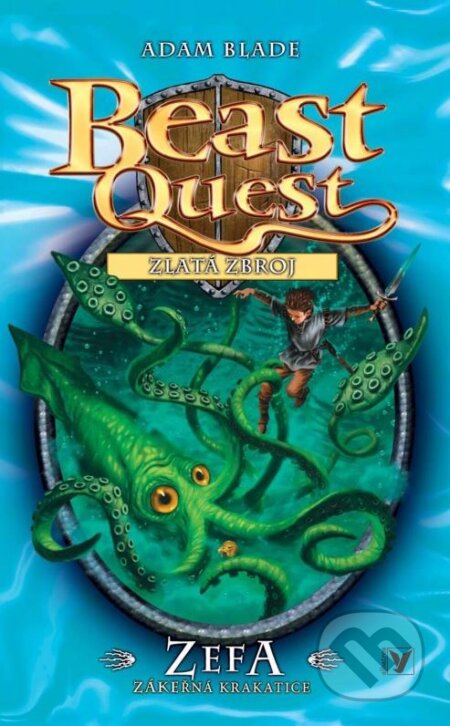 Kniha: Beast Quest: Zefa, zákeřná krakatice (Adam Blade). Albatros CZ, 2013 Kniha: Beast Quest: Zefa, zákeřná krakatice (Adam Blade). Albatros CZ, 2013