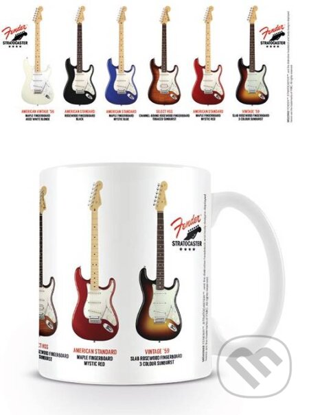 Hrnček Fender (Stratocaster) (Cards & Collectibles). Cards & Collectibles, 2014 Hrnček Fender (Stratocaster) (Cards & Collectibles). Cards & Collectibles, 2014