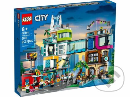 Spoločenská hra: LEGO® City 60380 Centrum mesta (LEGO). LEGO, 2023 Spoločenská hra: LEGO® City 60380 Centrum mesta (LEGO). LEGO, 2023