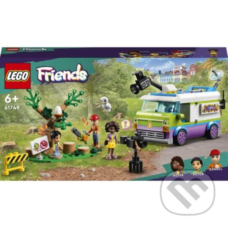 LEGO® Friends 41749 Novinárska dodávka, LEGO, 2023
