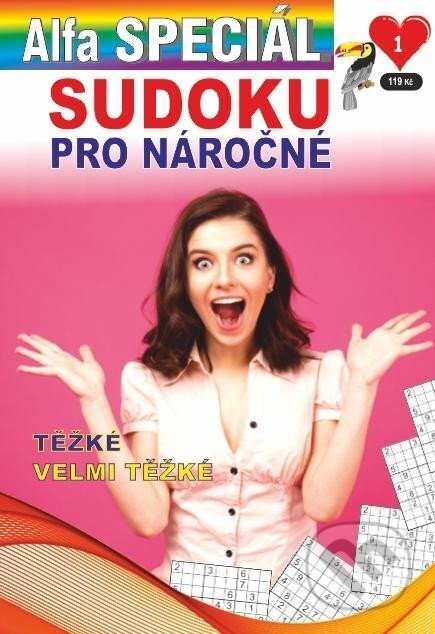 Kniha: Sudoku speciál pro náročné 1/2023 (Alfasoft). Alfasoft, 2023 Kniha: Sudoku speciál pro náročné 1/2023 (Alfasoft). Alfasoft, 2023