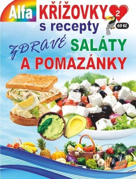 Kniha: Křížovky s recepty 2/2023 - Zdravé salátřy a pomazánky (Alfasoft). Alfasoft, 2023 Kniha: Křížovky s recepty 2/2023 - Zdravé salátřy a pomazánky (Alfasoft). Alfasoft, 2023