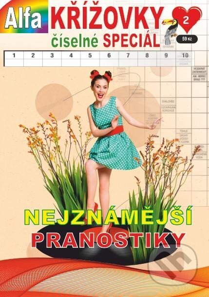 Kniha: Křížovky číselné speciál 2/2023 - Nejznámější pranostiky (Alfasoft). Alfasoft, 2023 Kniha: Křížovky číselné speciál 2/2023 - Nejznámější pranostiky (Alfasoft). Alfasoft, 2023