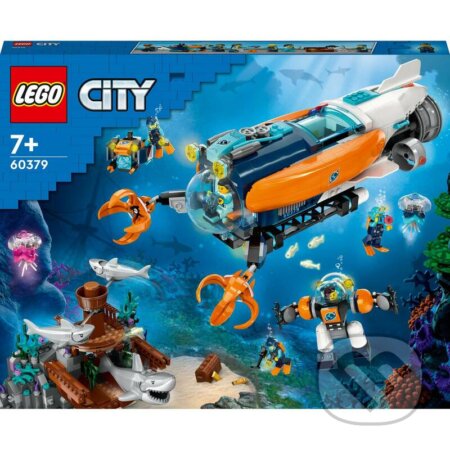 LEGO® City 60379 Prieskumná ponorka na dne mora, LEGO, 2023