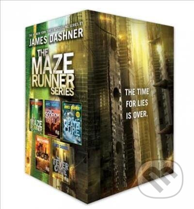 Kniha: The Maze Runner BOX 1-5 (James Dashner). Random House, 2017 Kniha: The Maze Runner BOX 1-5 (James Dashner). Random House, 2017