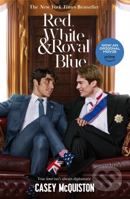 Kniha: Red, White & Royal Blue (Casey McQuiston). MacMillan, 2023 Kniha: Red, White & Royal Blue (Casey McQuiston). MacMillan, 2023