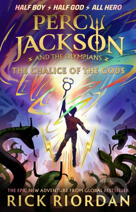 Kniha: The Chalice of the Gods (Rick Riordan). Penguin Books, 2023 Kniha: The Chalice of the Gods (Rick Riordan). Penguin Books, 2023