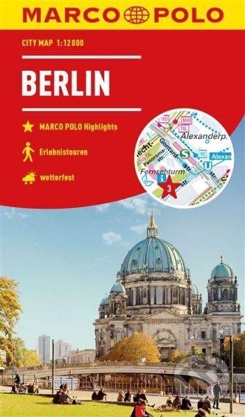 Berlín / mapa města (lamino) 1:12 000 (Marco Polo). Marco Polo, 2023 Berlín / mapa města (lamino) 1:12 000 (Marco Polo). Marco Polo, 2023
